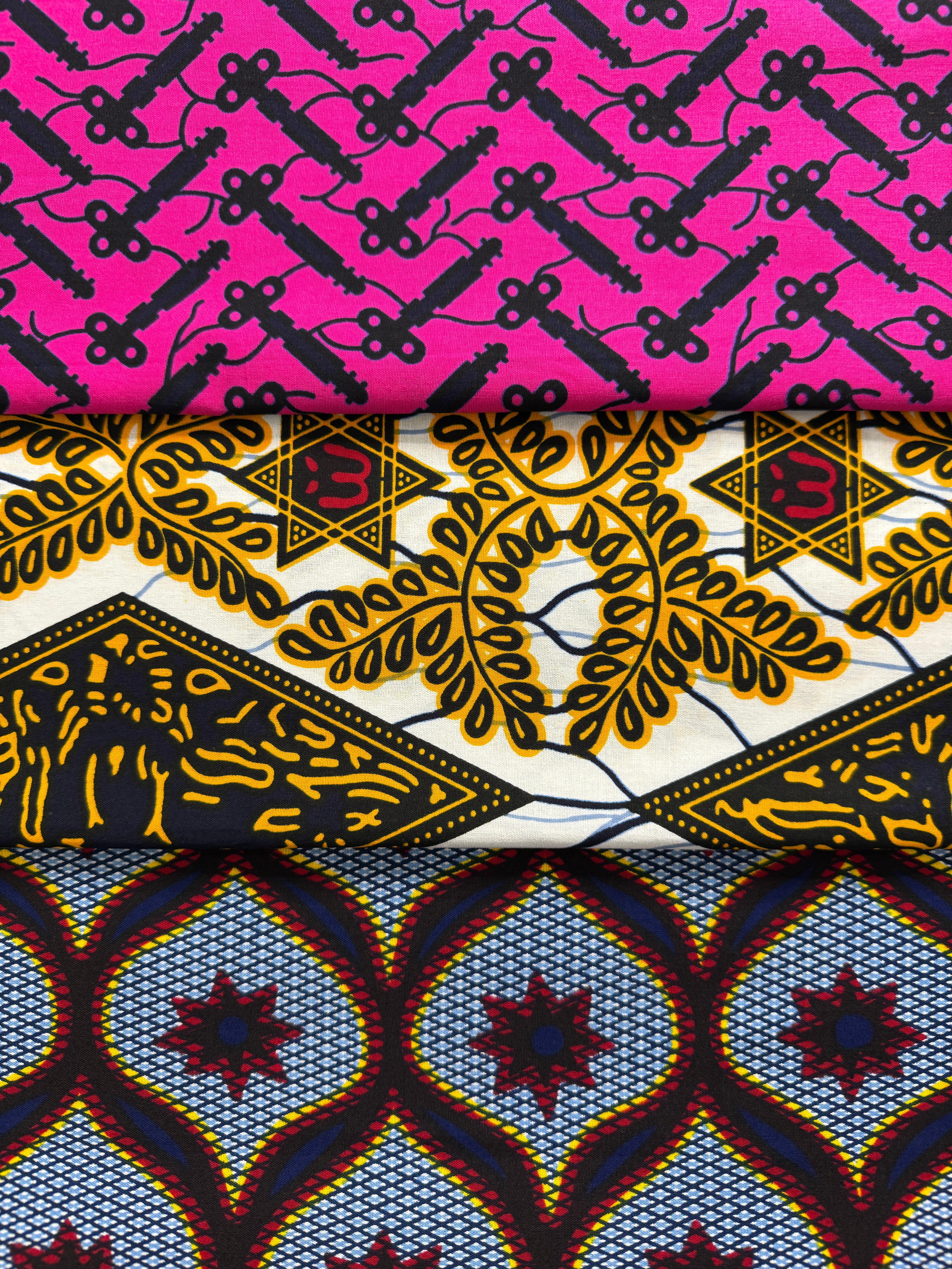 Ankara Head Wraps - 3-Pack - ANK3008